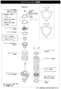 HKS HIPERMAX Touring 80280-AH001 front and rear suspension assembly diagram for Honda Civic Type R FL5