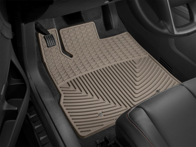WeatherTech 11-13 Infiniti QX / 14-18 QX80 / 17-18 Nissan Armada Front Rubber Mats - Tan (W445TN)