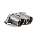 Akrapovic Titanium Tail Pipe Set for 2018-2020 Porsche GT3 RS (Part Number AKRTP-T/S/19/H)