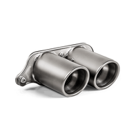Akrapovic Titanium Tail Pipe Set for 2018-2020 Porsche GT3 RS (Part Number AKRTP-T/S/19/H)