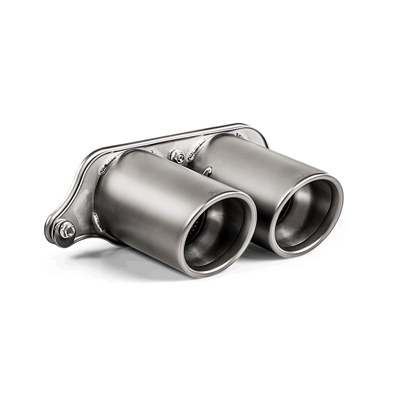 Akrapovic Titanium Tail Pipe Set for 2018-2020 Porsche GT3 RS (Part Number AKRTP-T/S/19/H)