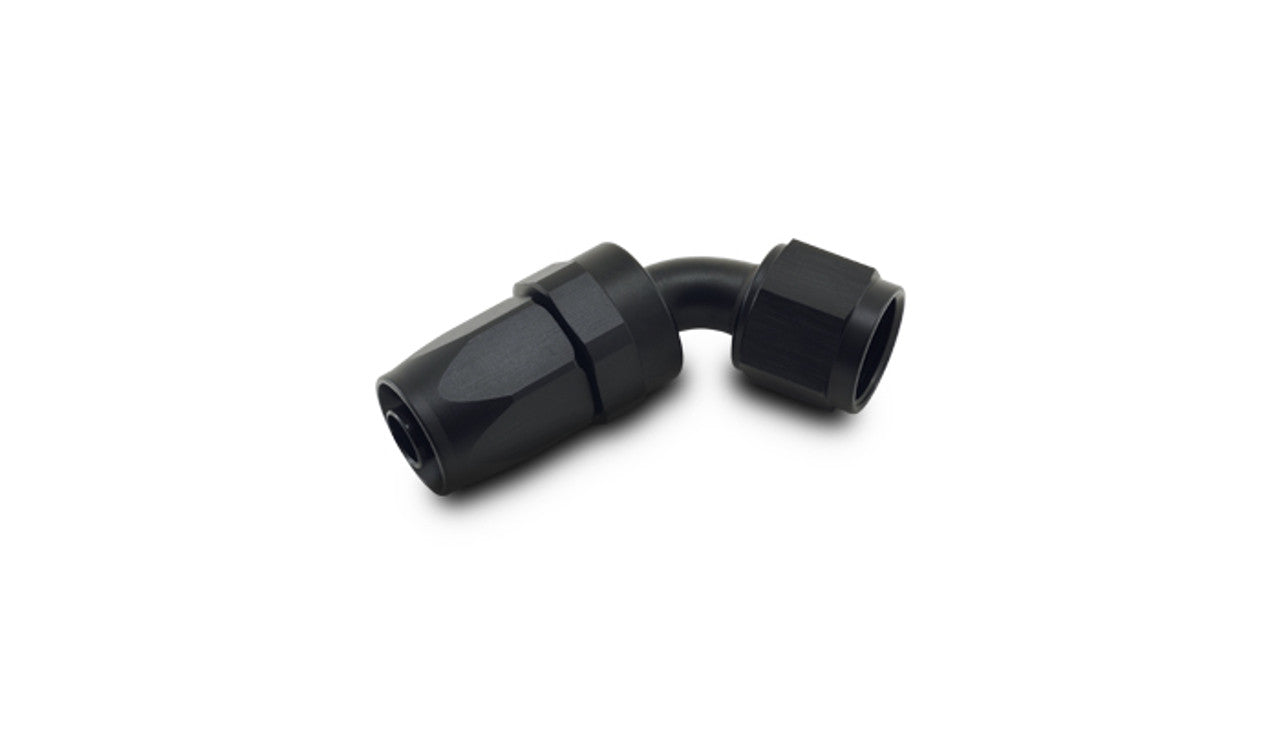 Vibrant -10AN 60 Degree Elbow Hose End Fitting