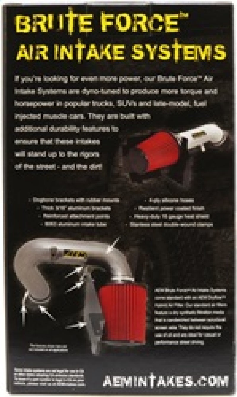AEM Induction 3.5-Inch x 9-Inch Dryflow Conical Universal Air Filter - Reusable Synthetic Filter with Clamp-On Design
