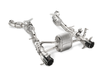 Akrapovic Slip-On Line for Ferrari 488 GTB & Spider (2016-2017) Titanium with Carbon Tips