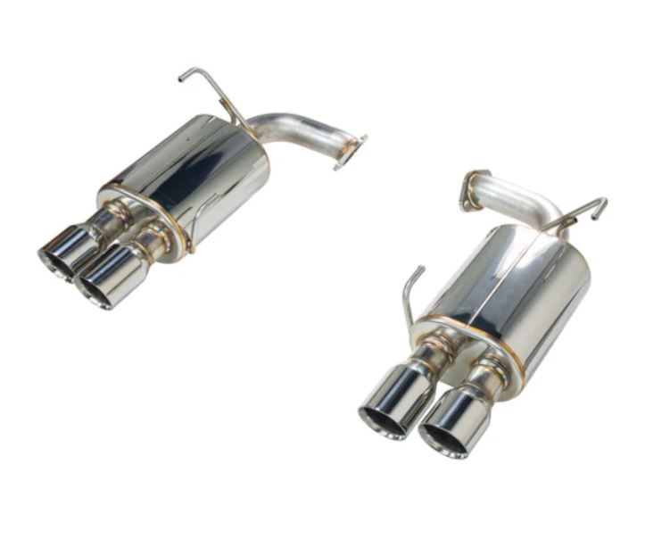 Remark 2022+ Subaru WRX VB Axle Back Exhaust w/Stainless Steel Dual Wall Tip (RO-TSVB-DM)