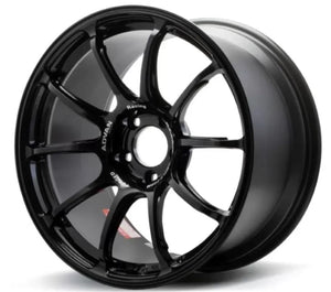 Advan RZ-F2 18x9 +45 5-114.3 Racing Titanium Black Wheel (YA28I45ETB)