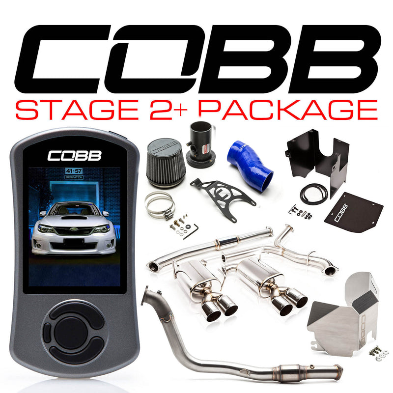Cobb 11-14 Subaru WRX (Sedan) Stage 2+ Power Package - Blue (615X92P-BL)