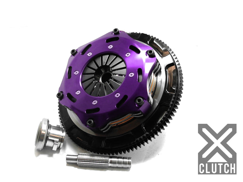 XClutch 91-98 Nissan 180SX S13 2.0L 7.25in Twin Solid Ceramic Clutch Kit (XKNI18521-2E)
