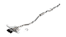 Borla MT ATAK Catback Exhaust w/ 4in Ceramic Black Tips