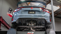 Borla 2023+ Honda Civic Type R ATAK Cat-Back Exhaust w/ 4in Black Anodized Carbon Fiber Tips