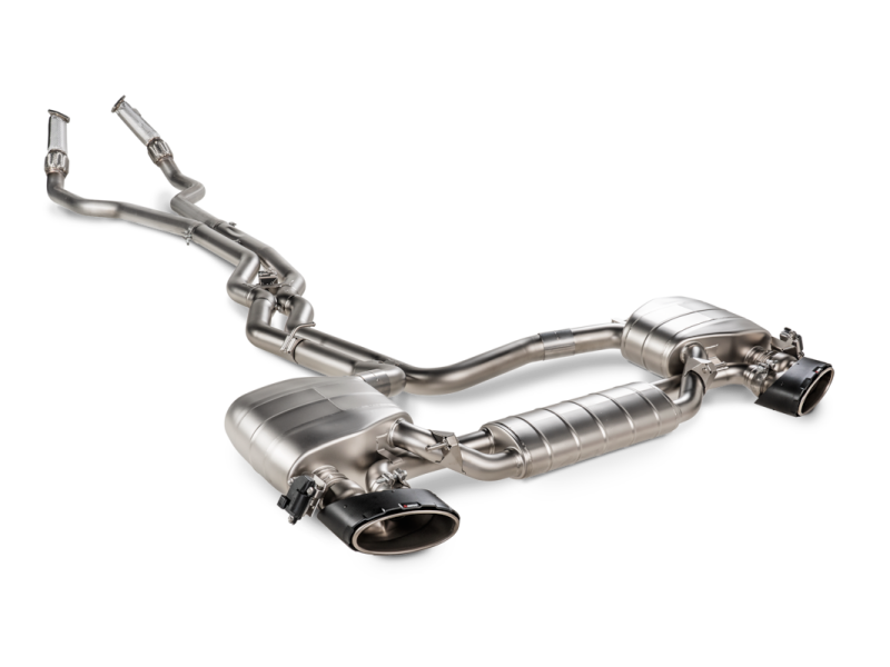 Akrapovic Evolution Line Titanium Exhaust System for 2023 Audi RS6 Avant (C8) – Part No. akrS-AU/T/2H