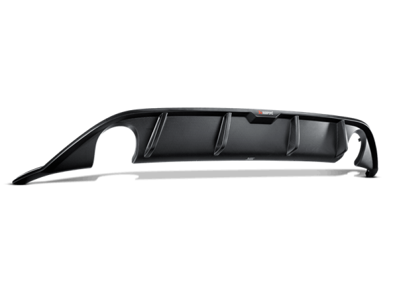 Akrapovic Rear Carbon Fiber Diffuser for 2013-2016 Volkswagen Golf GTI (VII) - Matte Finish