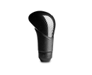 MOMO Shadow Shift Knob - Black Airleather with Carbon Effect Insert