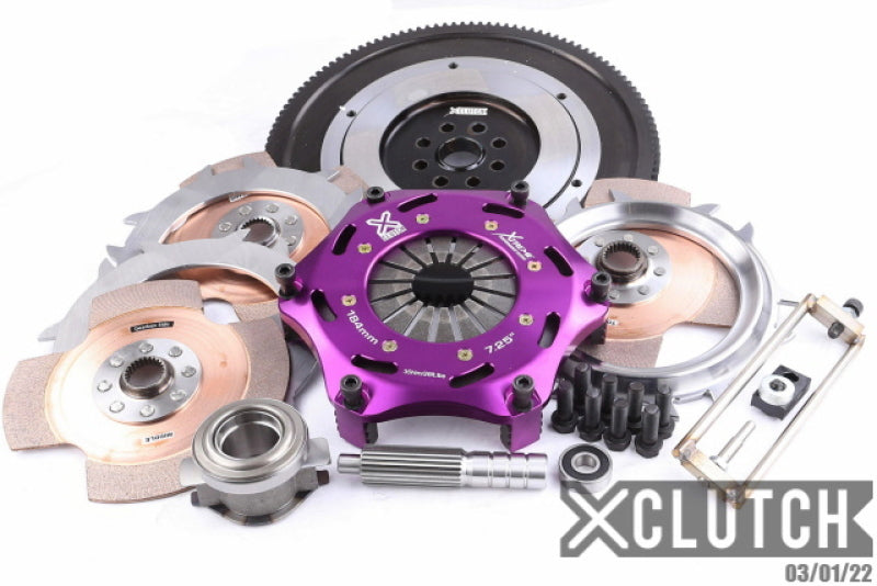 XClutch 15-21 Subaru WRX STi Base 2.5L 7.25in Triple Solid Ceramic Clutch Kit (XKSU18521-3E)