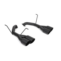 BLOX Racing 2022+ WRX Muffler Delete / Axle Back with 4-inch Single Wall Matte Black Tips