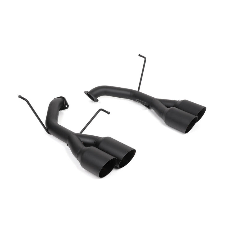 BLOX Racing 2022+ WRX Muffler Delete / Axle Back with 4-inch Single Wall Matte Black Tips