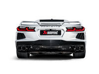 Akrapovic Titanium Slip-On Line Exhaust for 2020 Chevrolet Corvette Stingray (C8) – Part AKR S-CO/TI/4