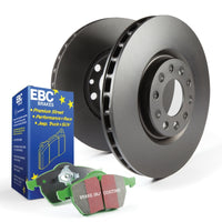 EBC S11 Brake Pad and Rotor Kit for Subaru WRX 2015-2018 – Sport Compact Upgrade with Premium OEM Style Rotors