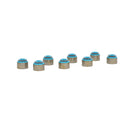 BLOX Racing Honda 5.5mm Valve Stem Seals Blue FKM Set of 16