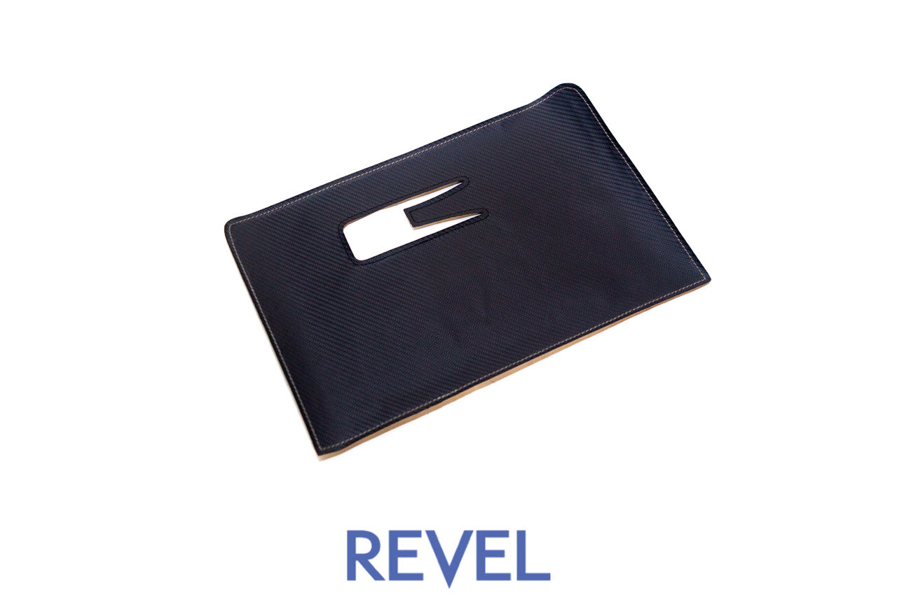 Revel GT Design Glove Box Cover (Silver Stitch) 2022 Toyota GR86/Subaru BRZ - 1 Piece