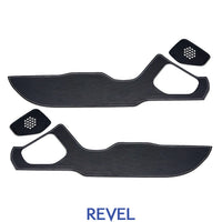 Revel GT Design Kick Panel Cover (Silver Stitch) 2022 Toyota GR86/Subaru BRZ - 4 Pieces