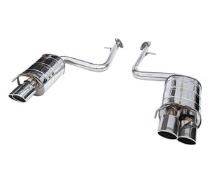 Invidia 15+ Lexus RC350/200T Stainless Steel Quad Rolled Tip Axle-Back Exhaust (HS14LRCDR4OS)