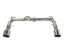 Remark 2022+ Subaru BRZ/Toyota GR86 Axle Back Exhaust w/Stainless Steel Double Wall Tip (RO-TSZ8-D)