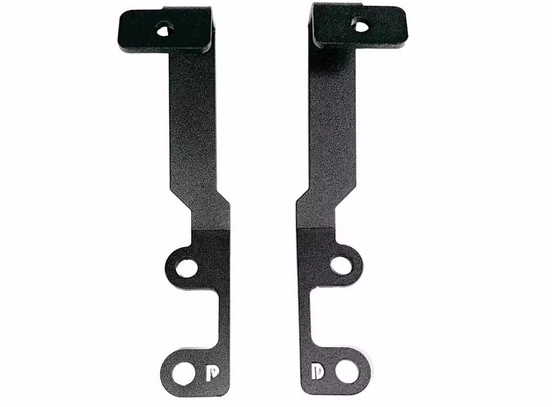 Go Rhino 22-23 Toyota Sequoia / 23-24 Toyota Tundra XE Hood Hinge Cube Light Mount (732365T)