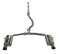Remark 22+ Acura Integra (DE4)/Honda Civic Si Catback Exhaust - Burnt Stainless Steel Tip (RK-C2076H-08TM)