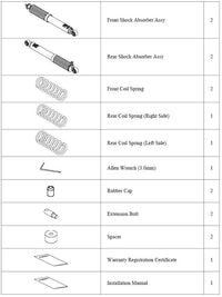 HKS HIPERMAX G+ JB74W Lift Up Full Strut/Spring Kit (80270-AS004)