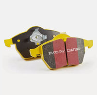 EBC 12+ Subaru BRZ 2.0 (solid rear rotors) Yellowstuff Rear Brake Pads