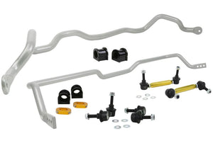 Whiteline 01-07 Mitsubishi Lancer Evolution VII VIII IX Kit de barra estabilizadora delantera y trasera con 24 mm trasero (BMK009)