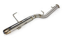 ISR Performance Series II - EP Single Tip Blast Pipe Exhaust - Resonated - 95-98 Nissan 240sx (S14) (IS-S2EPSR-S14)