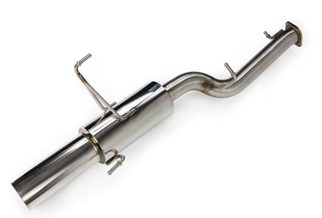 ISR Performance Series II - GT Single Exhaust System - Resonated - 95-98 Nissan 240sx (S14) (IS-S2GTR-S14)