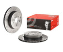 Brembo 18-20 Subaru WRX STI Rear Premium UV Coated OE Equivalent Rotor (09.C829.11)