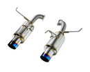 REMARK 2022+ Subaru WRX VB Axleback Exhaust - Dual R1 Spec Burnt Stainless (RO-TTVB-R1D)