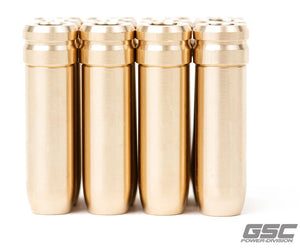 Guía de válvula de escape GSC PD Toyota 2JZ para vástago de válvula de 6,6 mm, tamaño grande de 0,003 pulgadas, individual (3113.003-1)
