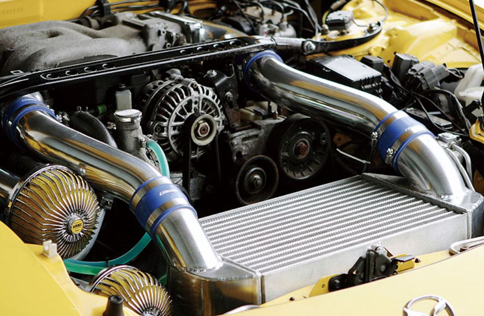 GReddy 93-96 Mazda RX-7 FD3S Ver. 2 T-19 V-Mount Full Intercooler