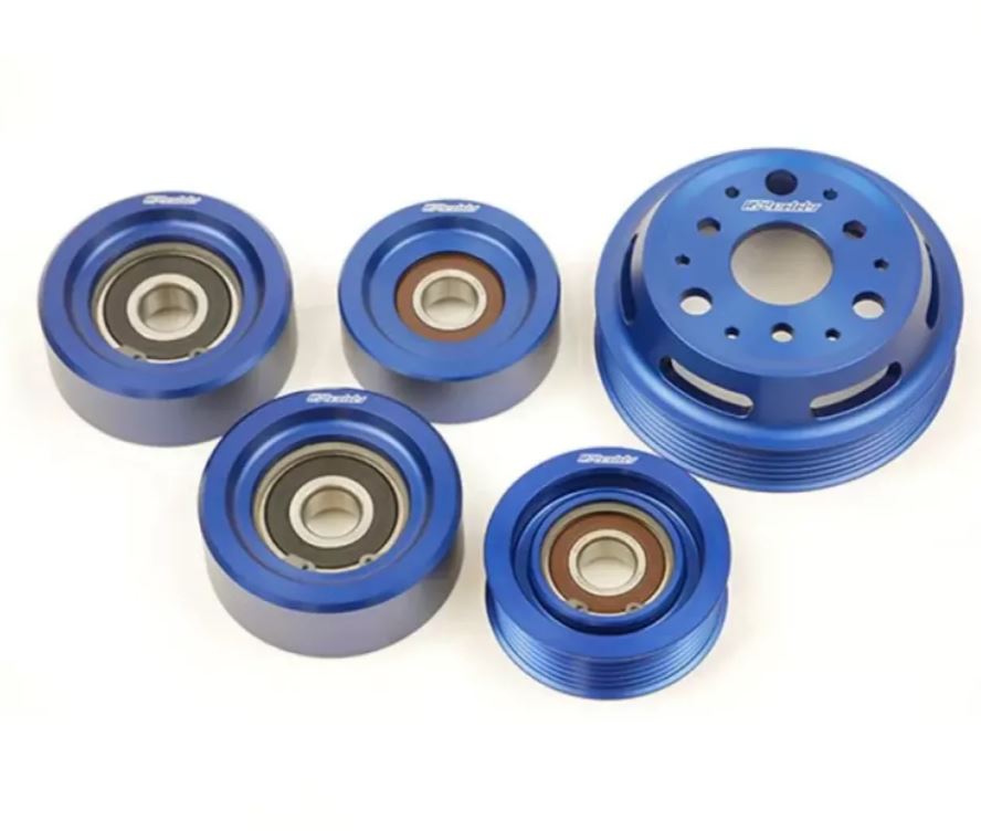 Greddy 2022+ Toyota GR86 (ZN8)/Subaru BRZ (ZD8) Kit de polea de aluminio