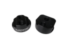 BLOX Racing Remote Oil Filter Relocation Kit - Black for Enhanced Engine Access