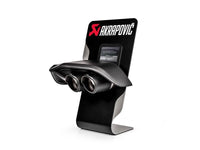 Akrapovic POS Car Counter Display with Sample Tail Pipe Set and High Gloss Carbon Diffuser - Part AKR P-CM-CDC/1