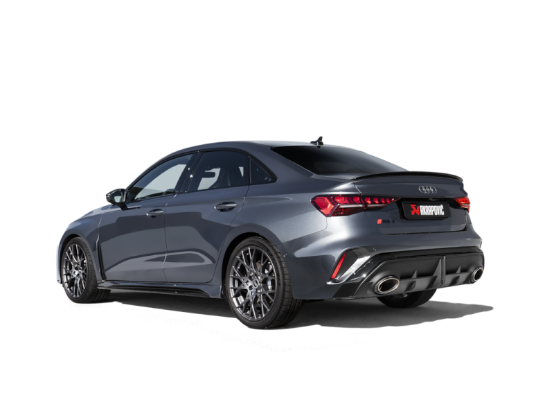 Akrapovic Evolution Line Titanium Catback Exhaust System for Audi RS3 Sedan (8Y FL) – Part Number AKR S-AU/TI/28H