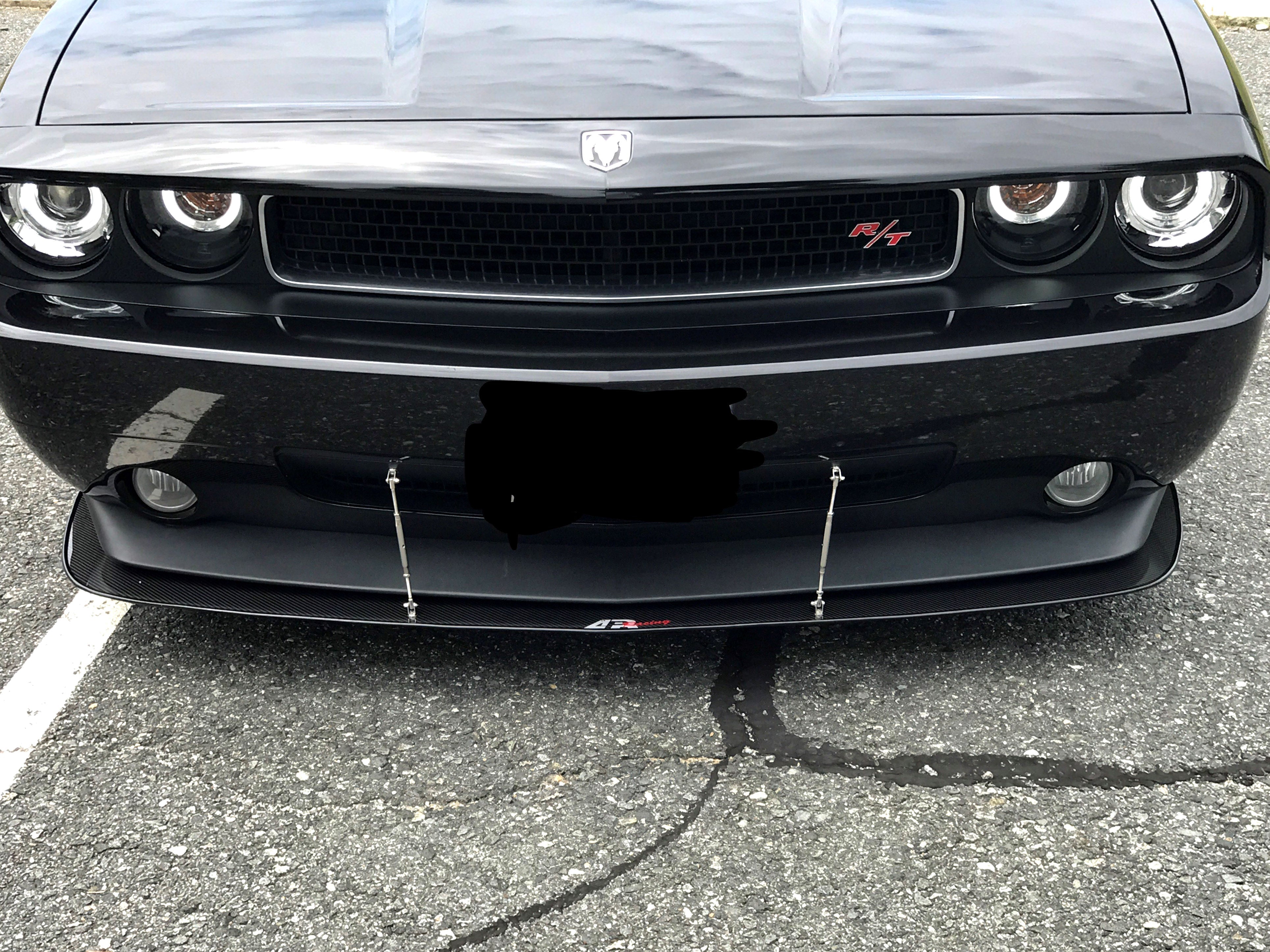 APR Peformance  Dodge Challenger RT/ SXT Front Wind Splitter 2008 - 2010