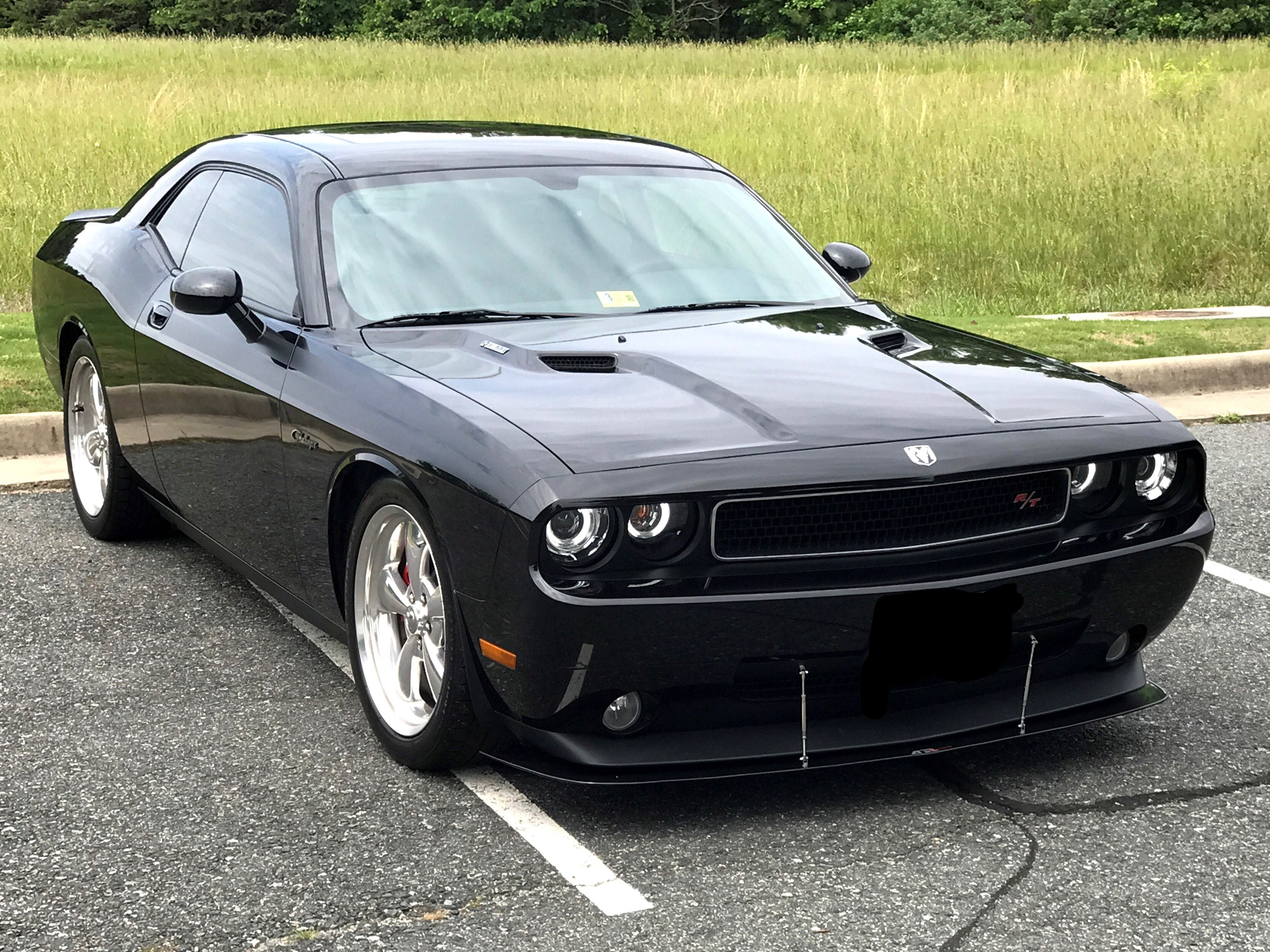 APR Peformance  Dodge Challenger RT/ SXT Front Wind Splitter 2008 - 2010