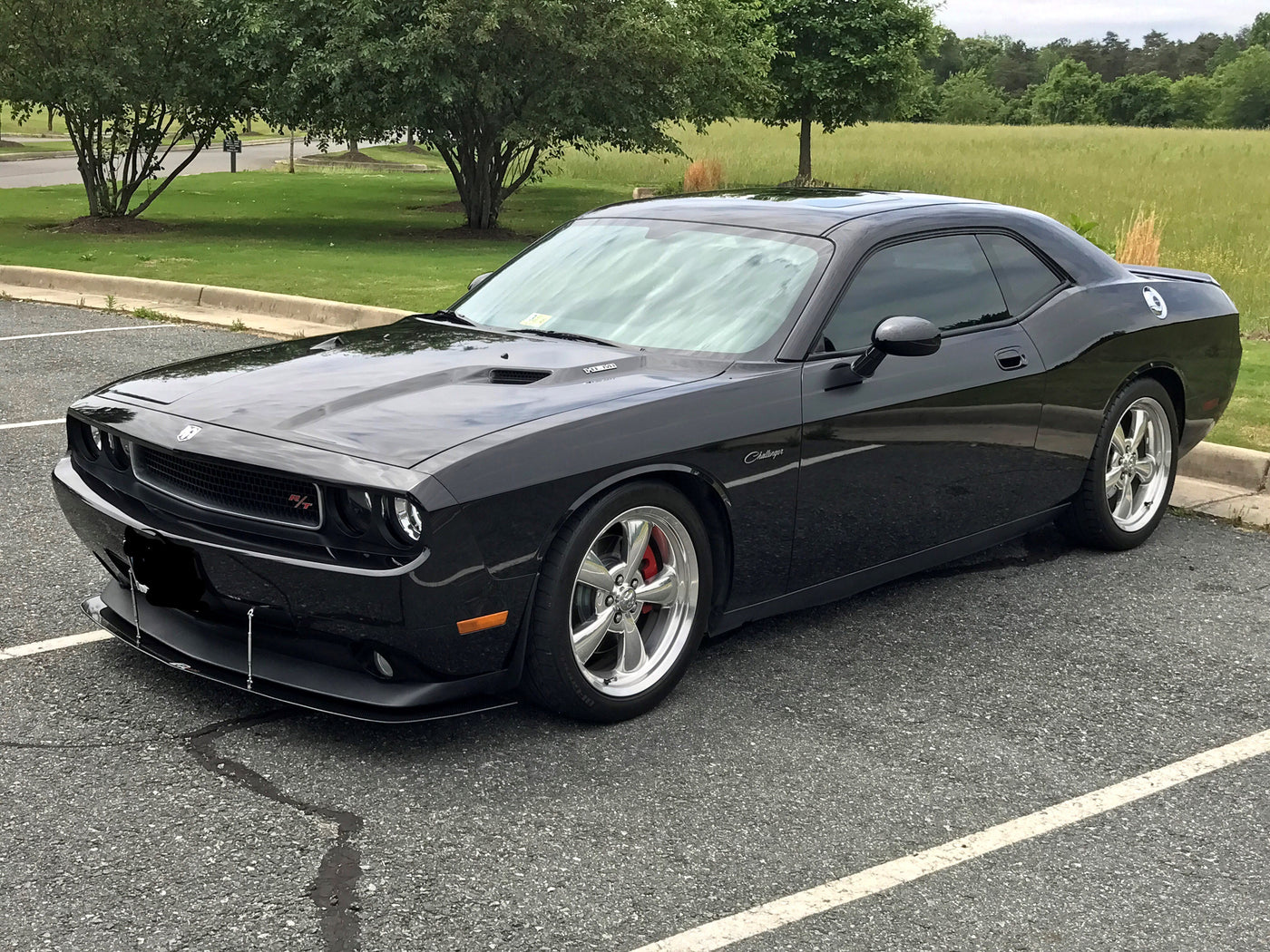 APR Peformance Dodge Challenger RT/ SXT Front Wind Splitter 2008 - 201 ...