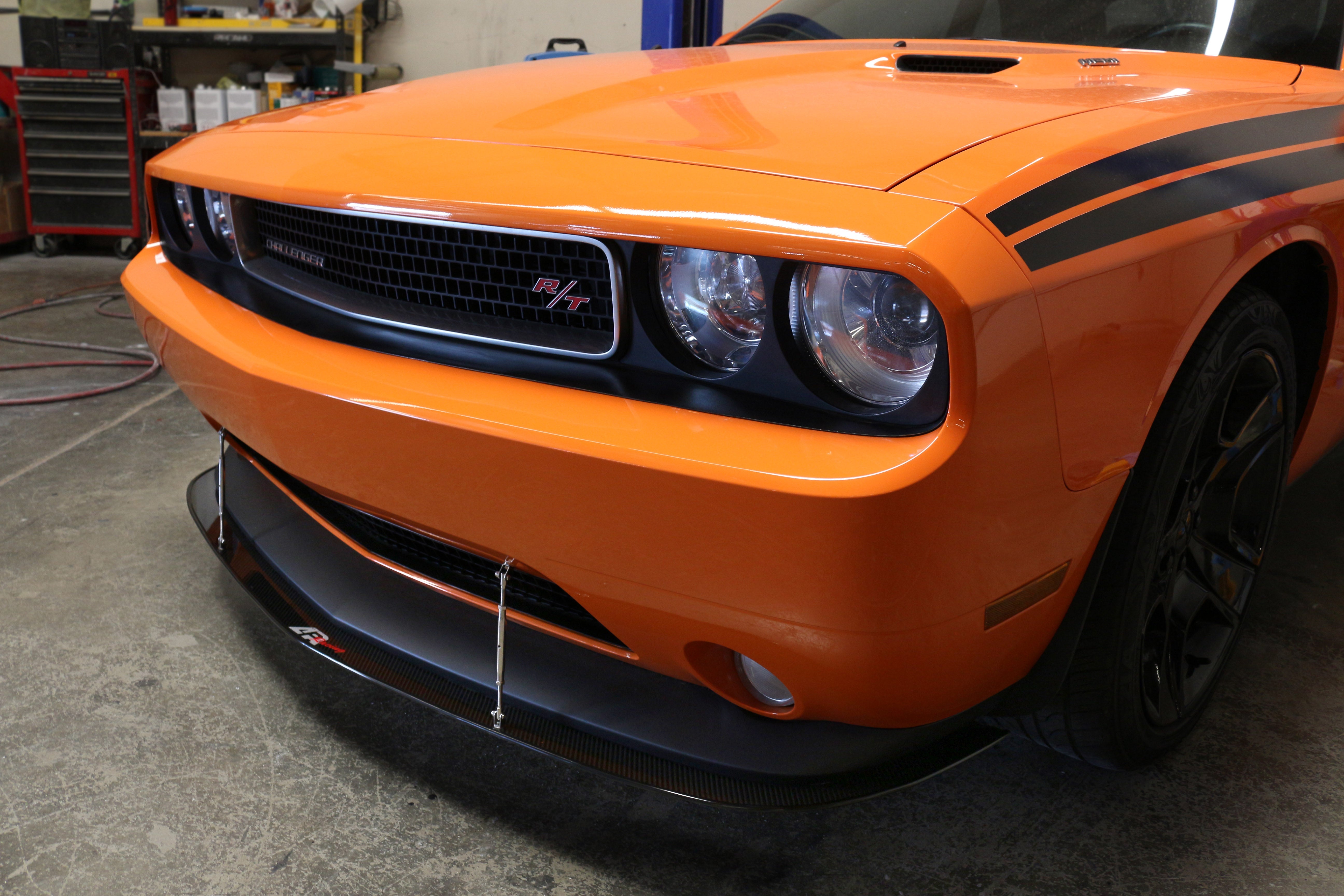 APR Peformance  Dodge Challenger RT/ SXT Front Wind Splitter 2011 - 2014