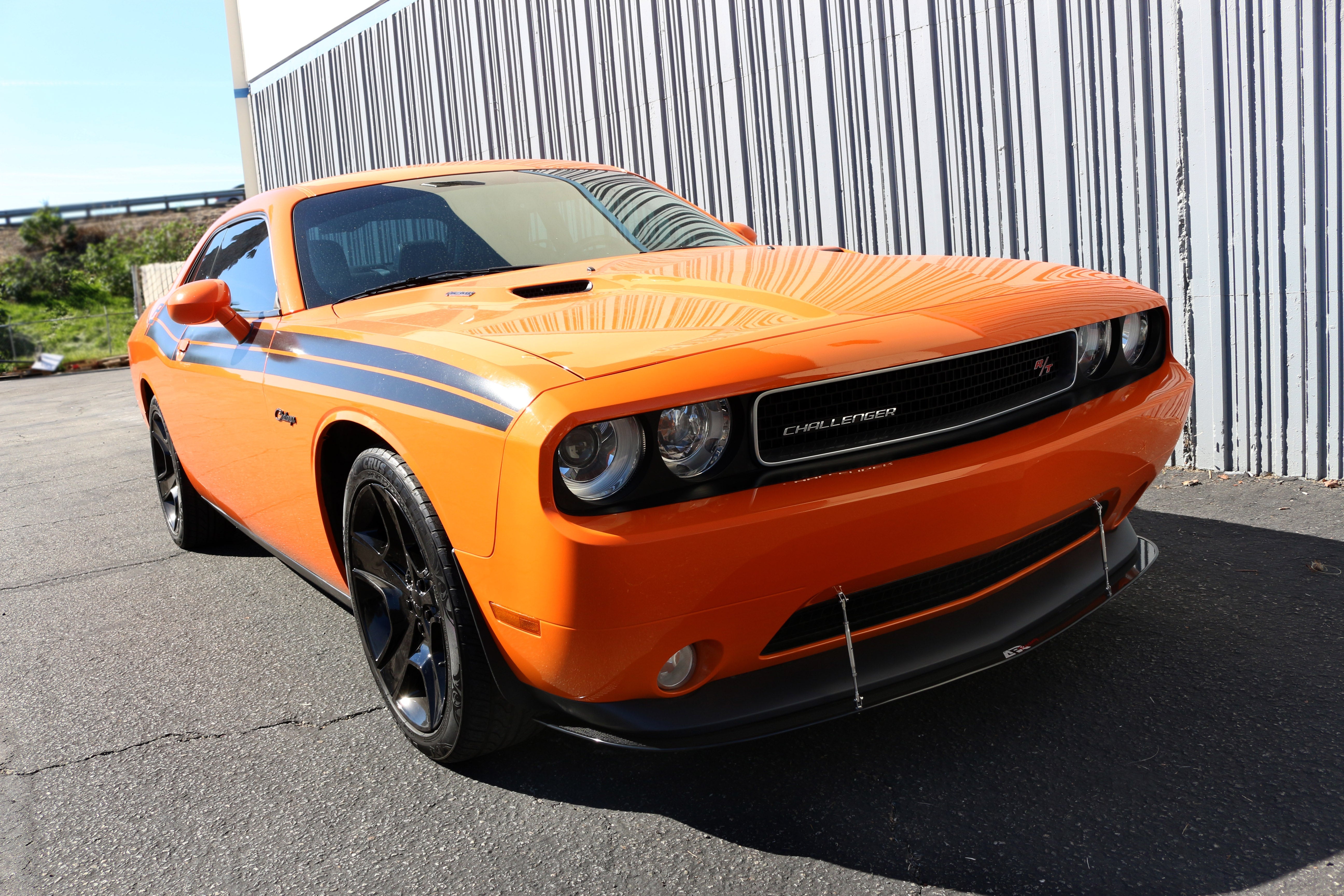 APR Peformance  Dodge Challenger RT/ SXT Front Wind Splitter 2011 - 2014