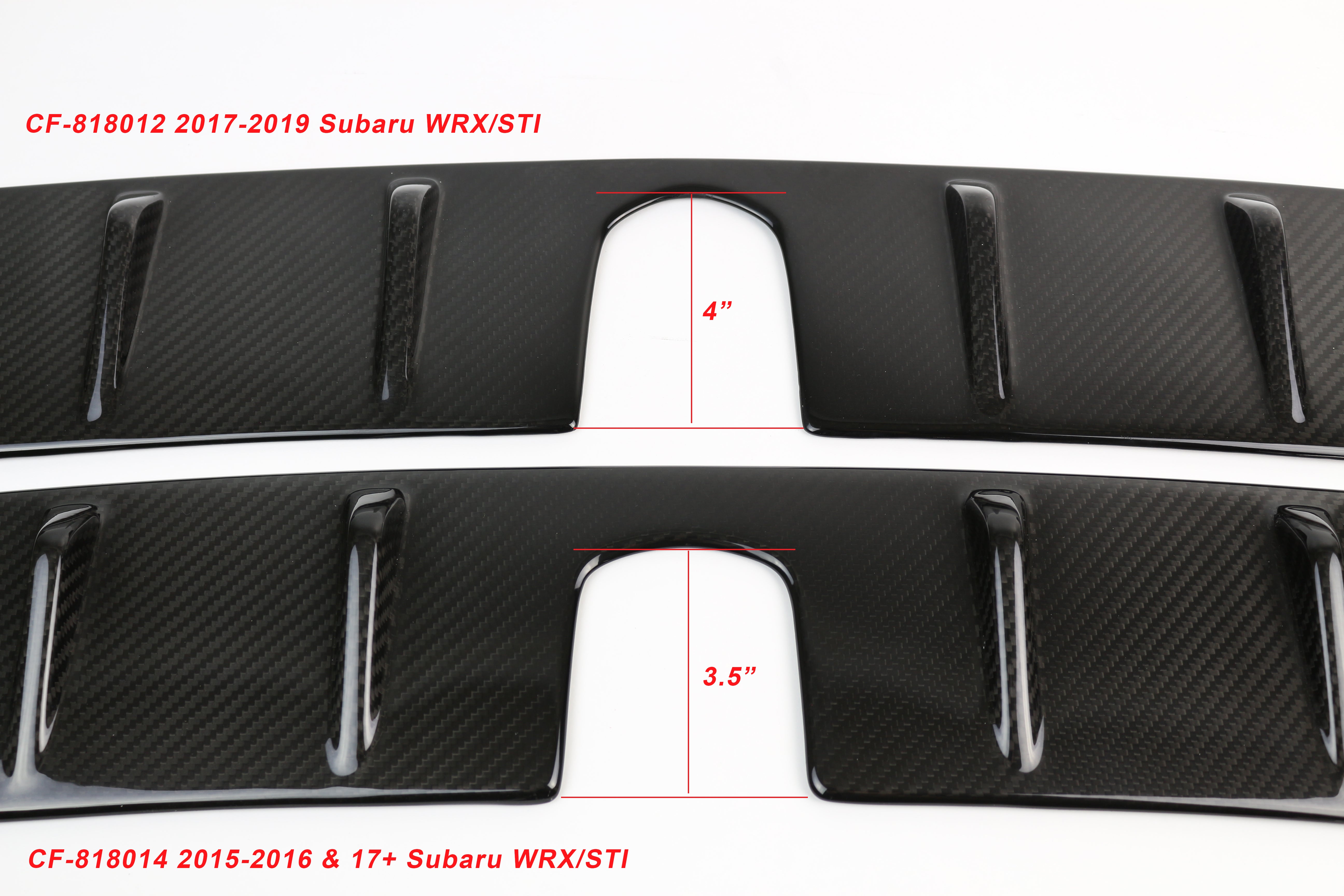 APR Peformance  Subaru WRX/ STI Vortex Generator 2017-2021