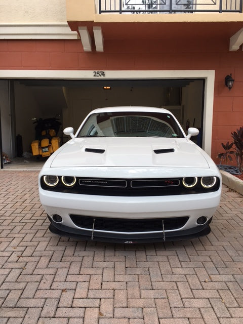APR Peformance  Dodge Challenger RT/ SXT Front Wind Splitter 2015 - 2023
