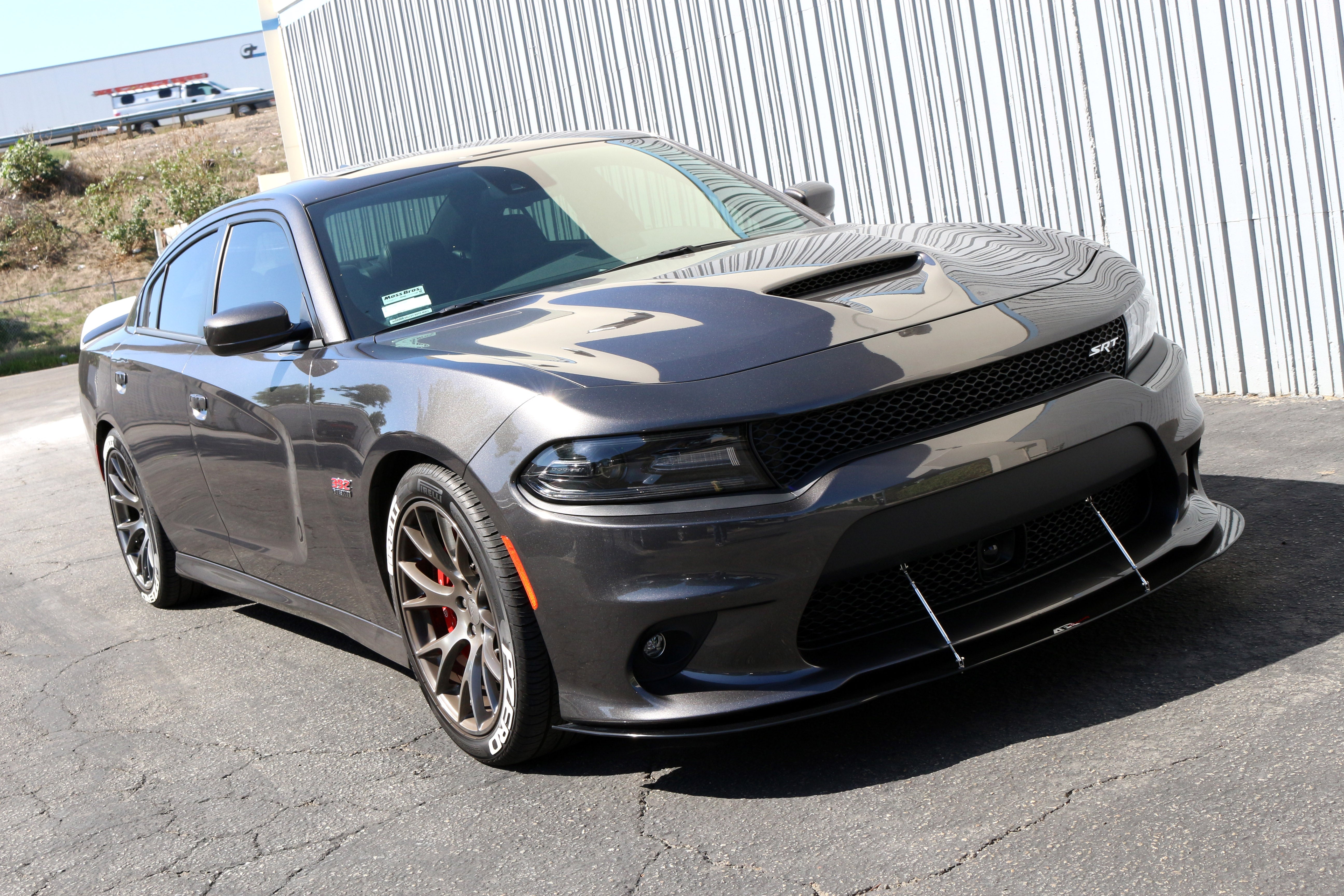 APR Peformance  Dodge Charger SRT-8/ Hellcat/ Scat Pack Front Wind Splitter 2015 - 2019